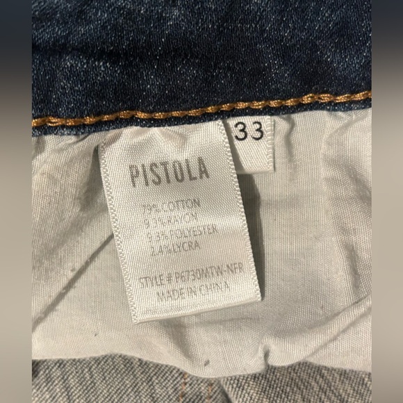 Pistola lanissa distressed raw hem denim - Picture 5 of 7